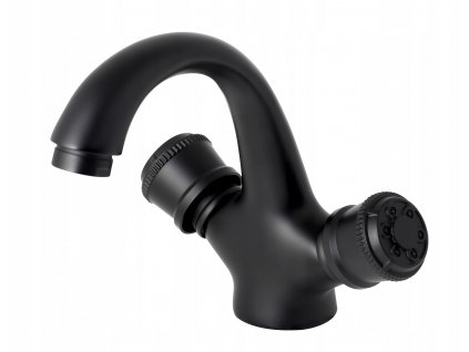 Mixér čierny kohút retro perá_0