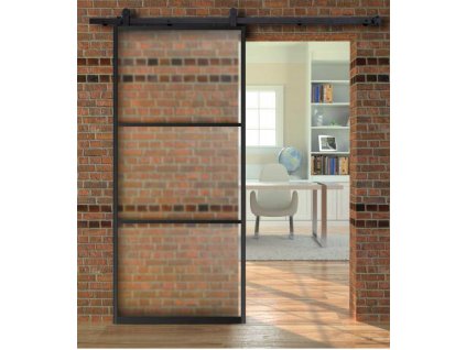 Posuvný systém Twin Art Retro pre sklenené dvere_0