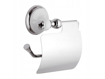 Vešiak na papier EPOCA. Chróm a porcelán. Retro_0