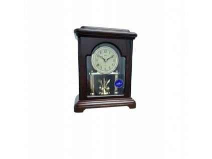 Klasyczny zegar kominkowy Adler 22141W orzech