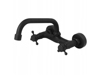 Nástenný kuchynský kohútik s retro gombíkmi_0