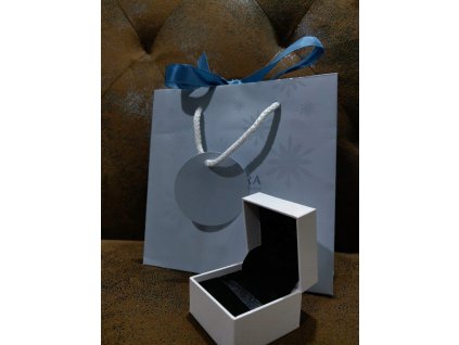 Kúzlo Just Married srdce S925 striebro a zlato G585_1