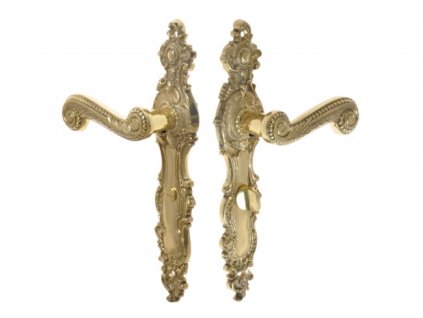 kľučka dverí RETRO WC 72 mosadzné kľučky_0