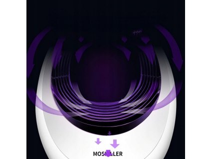 Elektrická lampa pre komáre MOSKILLER 5W BIELA_0
