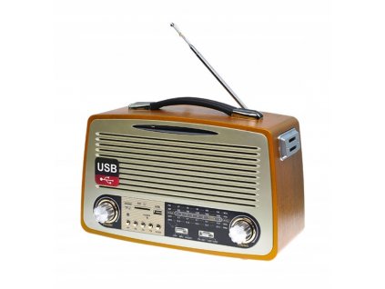 VEĽKÉ RETRO RÁDIO MP3, USB, SD, Bluetooth XXL_0