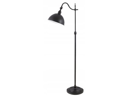 PODLAHOVÁ LAMPA VINTAGE LOFT ČIERNY INTERIÉR ZNÁMKY_0