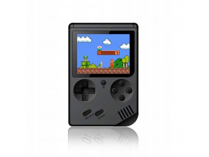 Mini ručná konzola Retro 168 Games - čierna_0