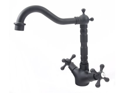 RETRO2 ČIERNA KUCHYNSKÁ MIEŠAČKA DREZOVÁ TAP_0