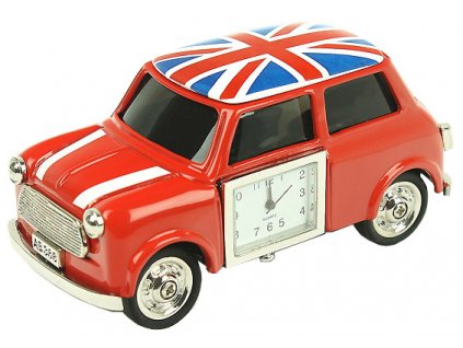 RETRO auta MINI COOPER S + kovové hodinky_0