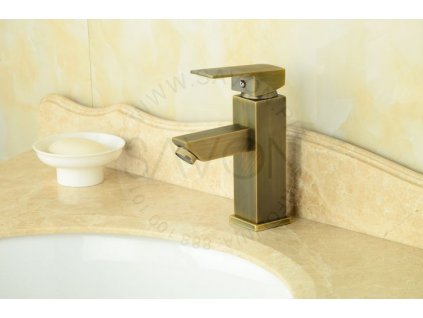 SAVON RETRO na amalgamator pre umývadlo MOSADZ ZLATO_0