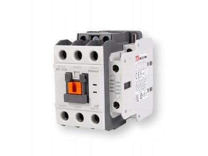 Výkonový stýkač 18,5kW 40A 24VDC cievka MC-40a KOREA_0