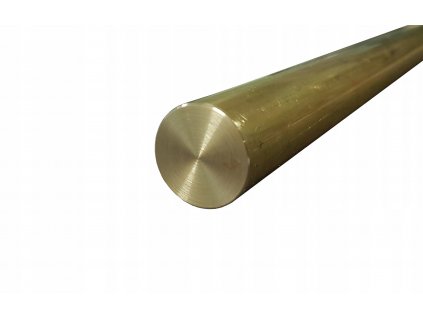 Mosadzná tyč, priemer 20 mm, mosadzná násada 50 cm MO58_0