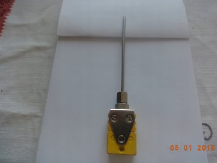 Termočlánok typu K (NiCr-NiAl), 1200 stupňov C._0