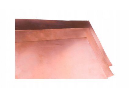 Páska! Medený plech 0,3 mm plech 30x100 cm_0