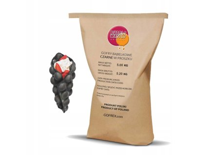 Cesto na čierne bublinkové vafle 5 kg_0