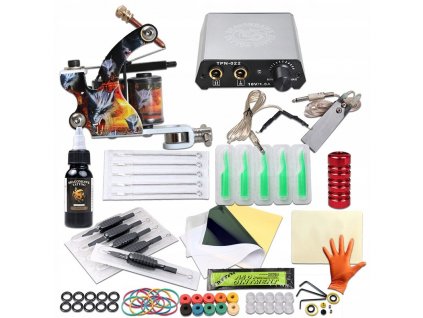 Tattoo Kit pre začiatočníkov Tetovací strojček_0