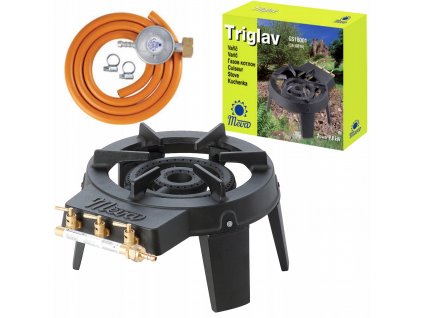 Plynový stoličkový plynový sporák 9,8kW 3 LPG HORÁKY_0