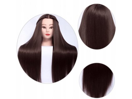 HEAD kadernícky tréning hlava hnedý stojan_0