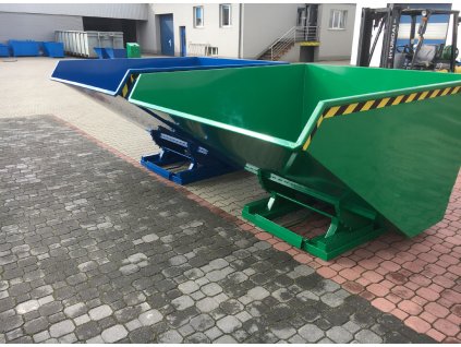 Kolíska, kontajner na vysokozdvižný vozík na šrot a ďalších 2,5 m3_0