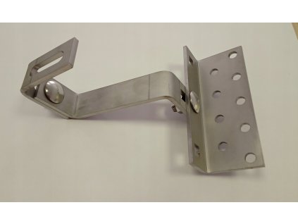 Nastaviteľný strešný hák, fotovoltaický nerez_0