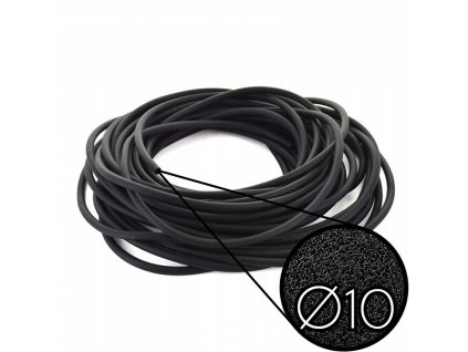 Šnúra EPDM 10 mm - tesnenie microguma - 20 METROV_0