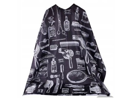 Vodeodolný kadernícky plášť pre kadernícky salón_0