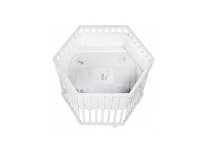 Detská ohrádka - PlayPen Roba Laufgitter Fox and Bunny Wooden 6KT_0