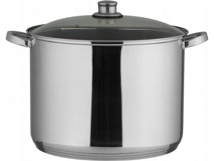 Hrniec - Univerzálny hrniec Axentia s vekom 20l, oceľ_0