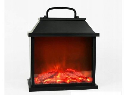 Svietník, lampáš - Krb LED LED LEDAČNÝ IMPLIÁCIA FIRE BATTERIES ZK6098_0