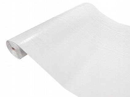 PVC fólia na nábytok Wood White Gloss, Šírka 45cm_0