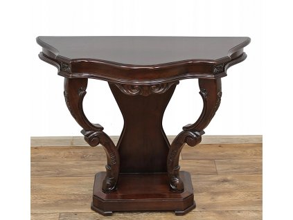 KLASICKÉ CONSOLE TABUĽKA NÁBYTOK MAHAGÓN_0
