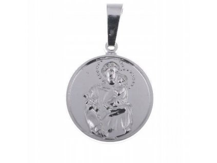 Strieborná medaila 925 Svätý Jozef, krst, prijímanie_0