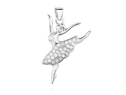 PRÍVESOK strieborný 925 TANEČNÝ BALETER W050L_0