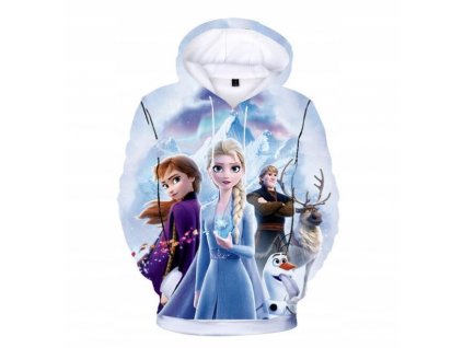 Elsa Frozen - Hoodie Land of Ice Elsa a Anna Mrazené_0