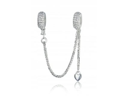 Rhodiovaná bezpečnostná reťaz pre Pandoru_0