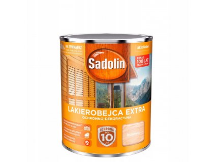 Farba na -  Sadolin EXTRA laková lazúra na drevo 5L bezfarebná_0