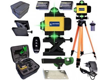 Krížový laser - Laserová úroveň 360 ° 4D 16 LINE TRIBOT Diaľkové ovládanie_0