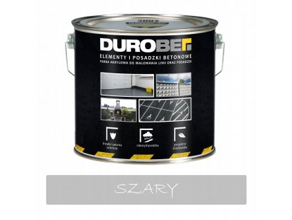 Farba na -  Farbená betónová podlaha Durobet - ŠEDÁ 10L_0