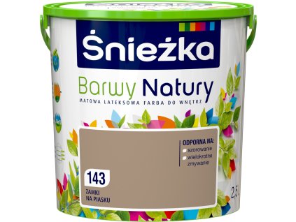 Farba na -  Śnieżka Colors of Nature Hrady na piesku 143 2,5L_0