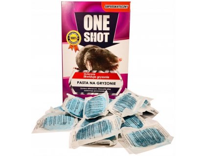 Pasta OneShot na hlodavcoch 1 kg (obsahuje difenakum)_0