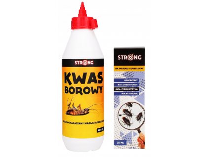 Striekací prostriedok + KYSELINA BORICKÁ pre šváby a Prusy_0