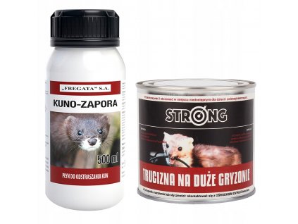 SILNÝ jed + KUNO-BARIÉRA 500ml bojová KUN_0