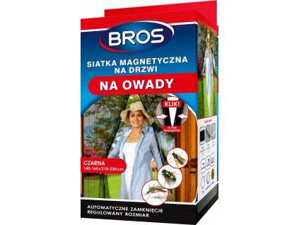 Magnetická sieťka na dvere 160x220 biela Bros_0