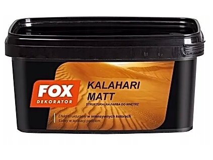 Farba na -  FOX KALAHARI MATNÝ DEKORATÍVNY ÚČINOK NA STENY 1L_0