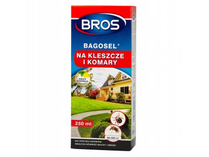 Bros.BAGOSEL postrek proti komárom kliešťom 250ml_0