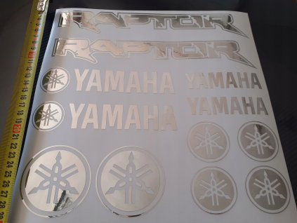 Nálepky YAMAHA CHROM Raptor YZF 600 700 NOVINKA_0
