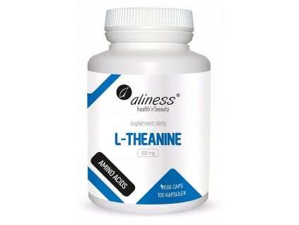 Aminokyseliny - Alixt L-Theanine 200mg 100 Teanina Relaxačný pokoj_0