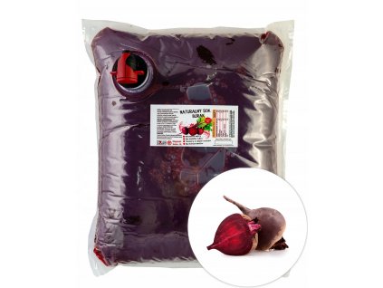 Lisovaná cviklová šťava prírodná 100% NFC 3L_0