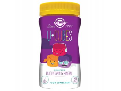 Solgar U-Cubes 60 multiwitamínu pre deti_0