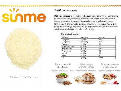 Zemiakové vločky PUREE 100% zemiak 25 kg_0